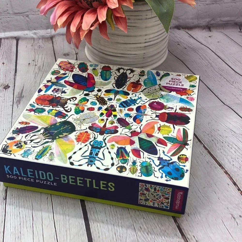 Mudpuppy 500pc puzzle insects bugs